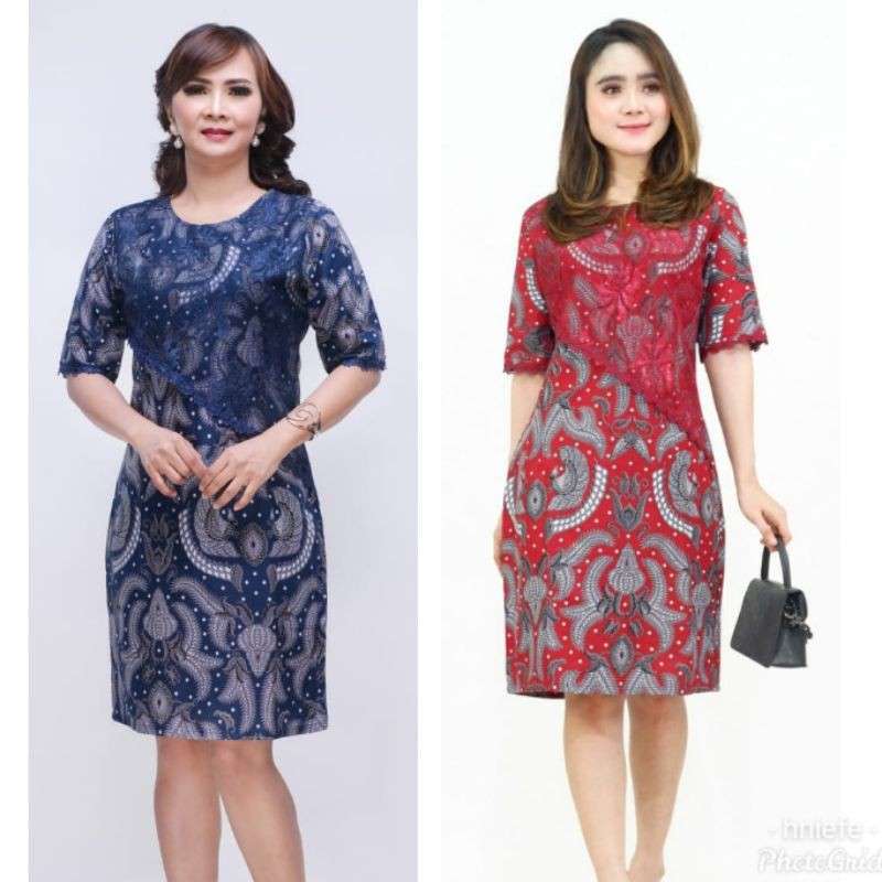 Jual Baju Dress Pesta Batik Divania Brokat Di Seller Hanifcollection Wonorejo Kab. Karanganyar Blibli