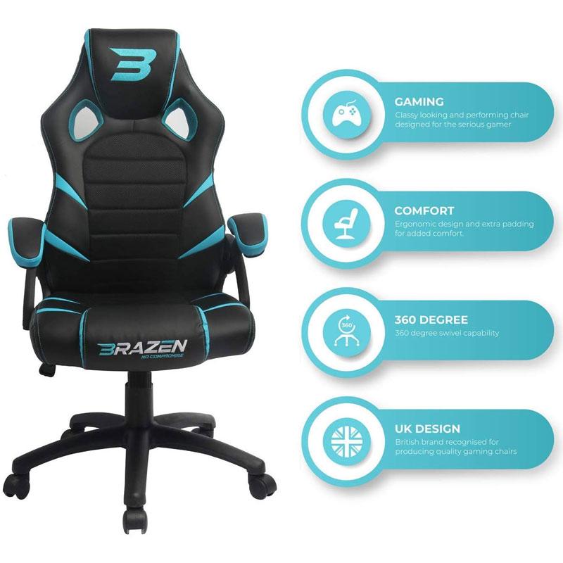 Jual Multigame Preorder Brazen Puma Pc Gaming Chair Blue Proses 4 7 Hari Kerja Online Desember 2020 Blibli