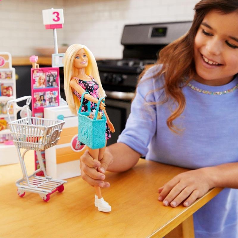 Jual Barbie Supermarket Set Blonde Mainan Boneka Dan Aksesoris Anak Perempuan Online November 2020 Blibli