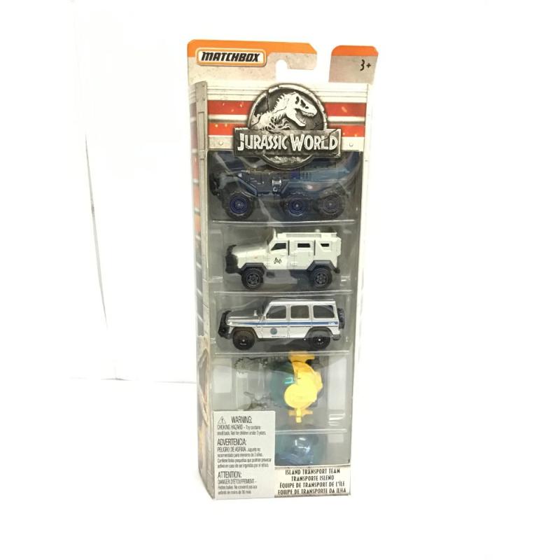 Jual Matchbox Jurassic World Die Cast 5 Pack Island Transport Team Die Cast Murah Mei 2021 Blibli