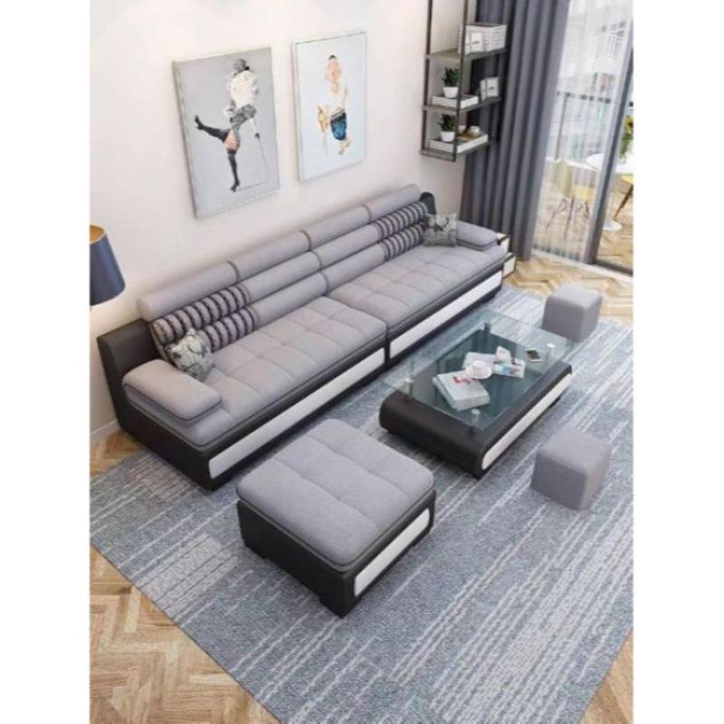 Jual Modern Minimalis L Sudut Sofa Terbaru Juni 2021 Blibli