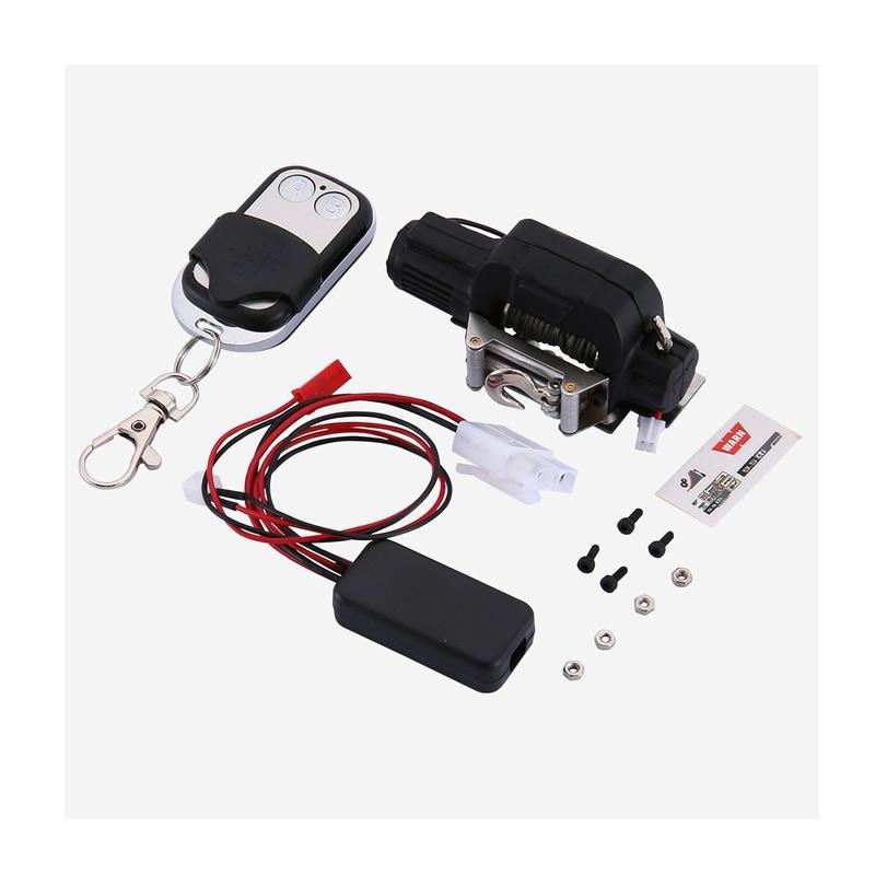RC Car Winch Wireless Remote Control Receiver For 1/10 TRX4 KM2 SCX10 RC Crawler