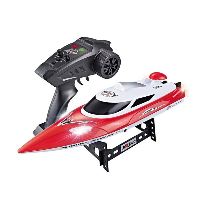 h ikea hj806 rc boat high speed remote control yacht for children adults red 2 4g