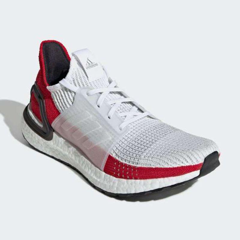 Jual Adidas Men Ultraboost 19 Sepatu Running Pria White Red