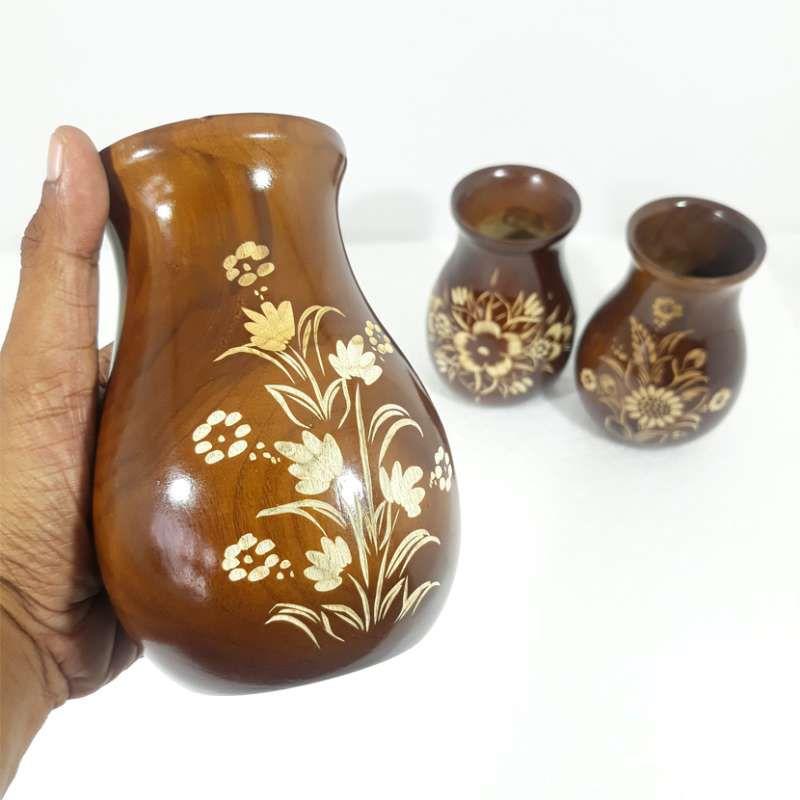 Jual Djati Kondang Vas Bunga Mini Online April 2021 Blibli