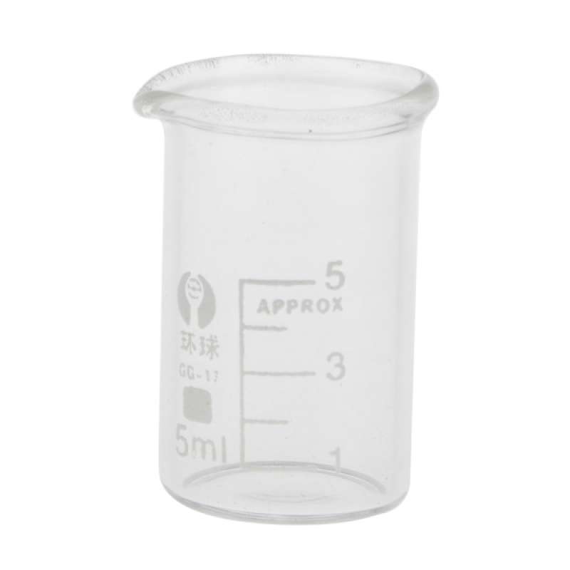 Jual 5ml Low Form Glass Measuring Graduated Beaker Lab Glassware Online Desember 2020 Blibli