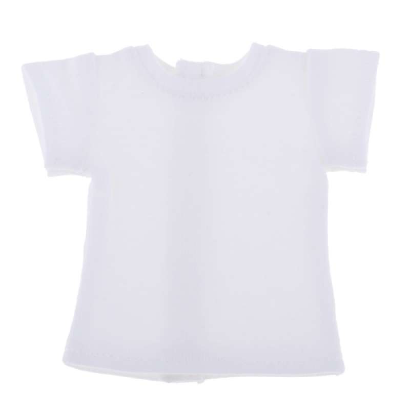 Jual Oem 1 6 White Pure Color T Shirt Top Clothing For 12inch Licca Blythe Doll Accs Online November 2020 Blibli Com