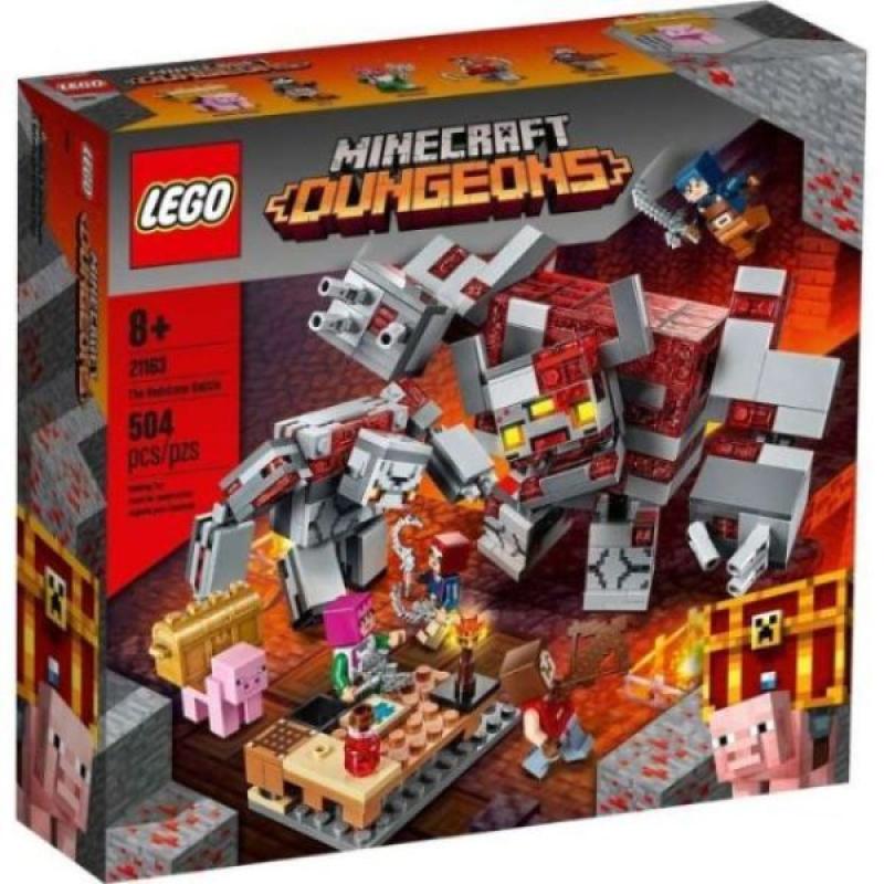 lego minecraft 21163 the redstone battle world of dungeon players set
