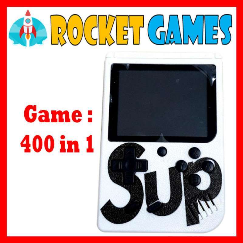 Jual Rocket Games Gameboy Sup Game Box 400 In 1 Gameboy Mini Sup Putih Online Desember 2020 Blibli