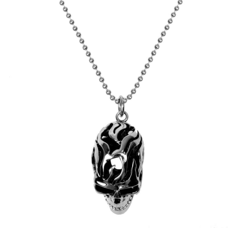 Jual Punk Goth Stainless Skull Bone 