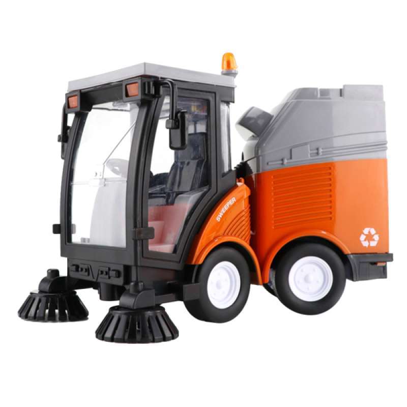 Jual Kids Toy Car Road Sweeper Simulation Model Sanitation Car Toy Garbage Truck Terbaru Juni 2021 Blibli
