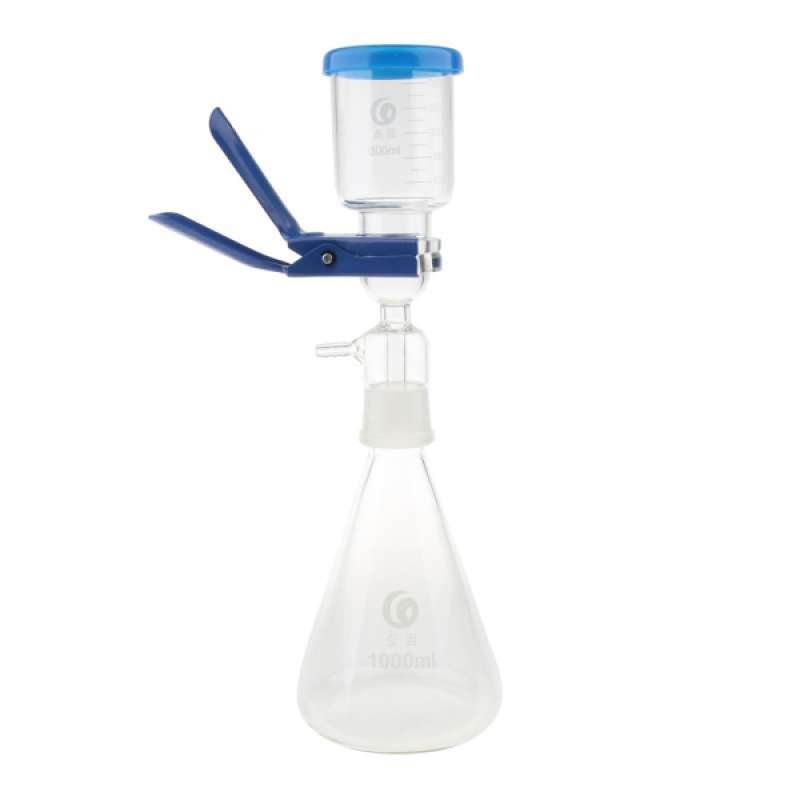 Durable and Heat-Resistant Strong Almencla 1000ml Filtration Apparatus Vacuum Lab Filtering Unit Flask Funnel and Clamp 