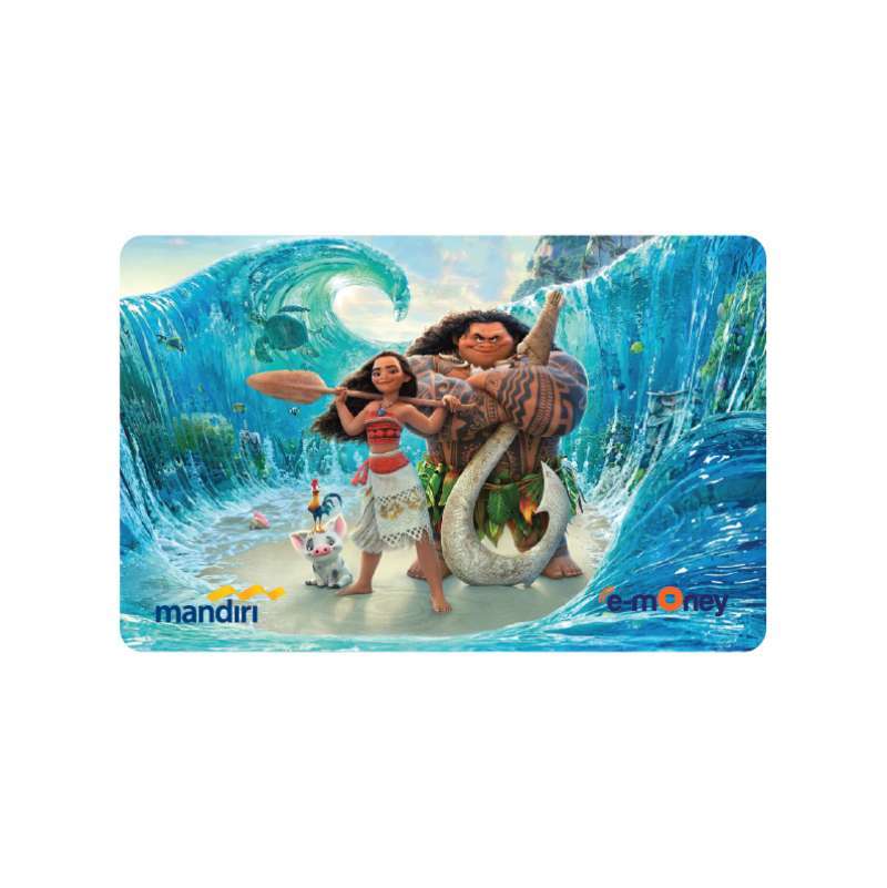 Jual Kartu Emoney Mandiri Disney Moana And Maui 2 Kartun Movie Kartu Etoll E Toll E Money E Money Winlycollections 1 Sisi Saldo Nol Online November 2020 Blibli Com