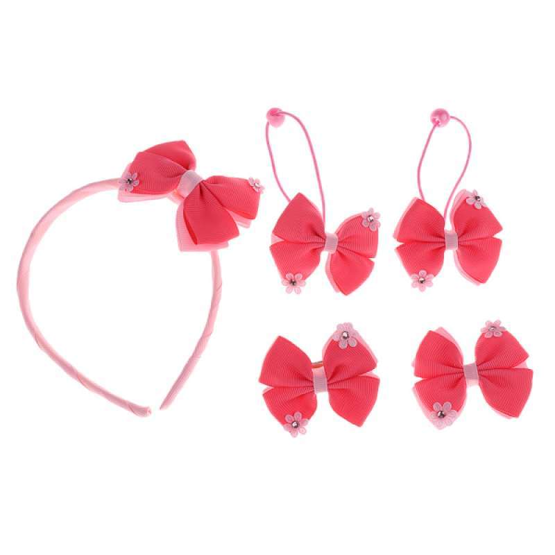 Handmade Hair Bow Clip Alligator Clips Hair Bobbles For Baby Toddler Kids Girls