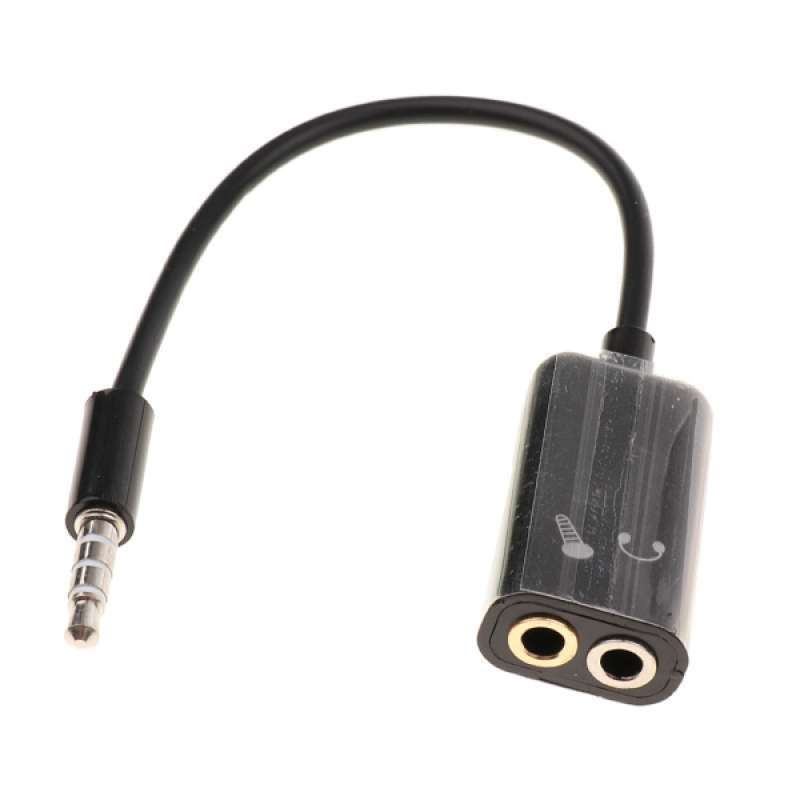 3 5mm mic connection wire audio adapter accessory for mobile phone computer