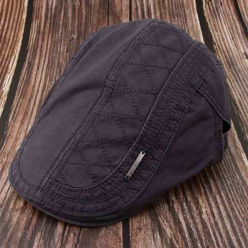 Jual Vintage Men's Flat Cap Newsboy Hat 