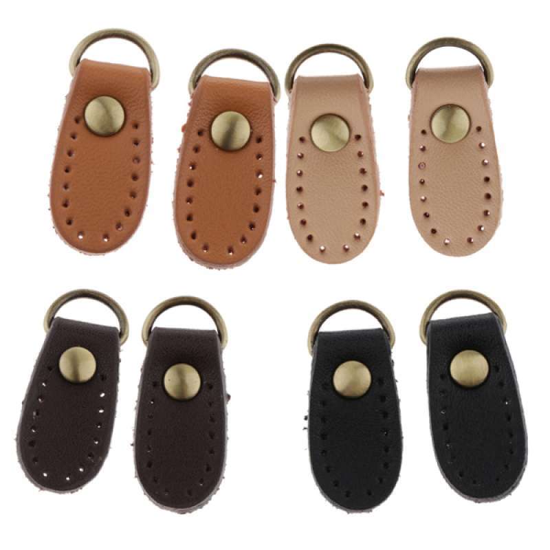 Jual 8pcs Pu Leather Handbag Strap Buckle Hang Hook Bag Making Supplies 4 Colors Online September 2020 Blibli Com