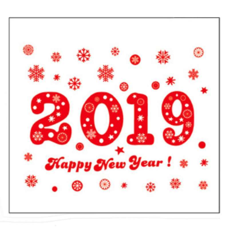 Jual Chinese Spring Festival Blessing Words Window Wall Stickers For Home Deocr Online September 2020 Blibli Com