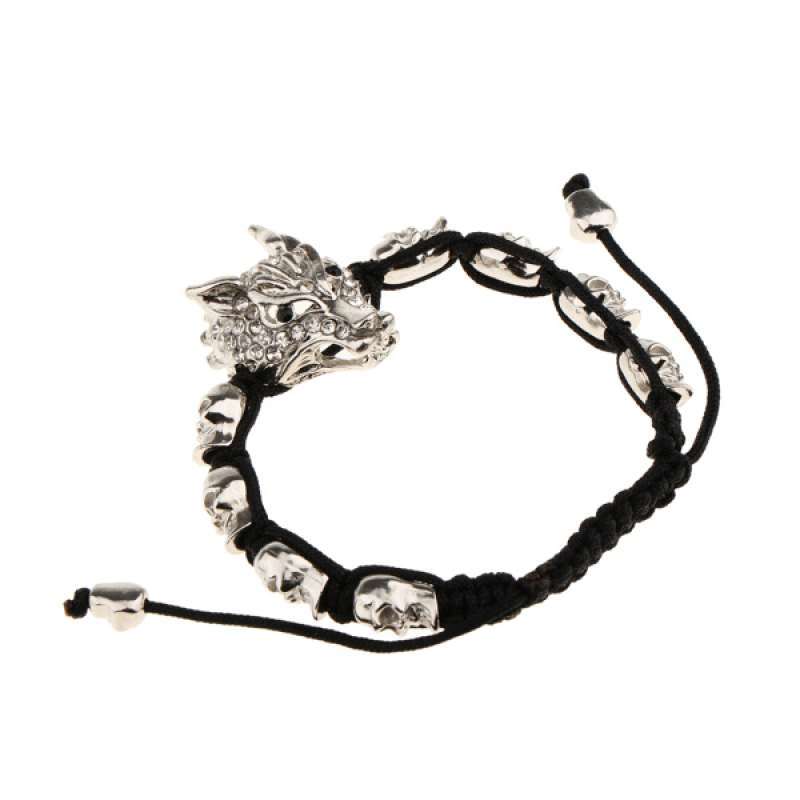 braided macrame bracelet