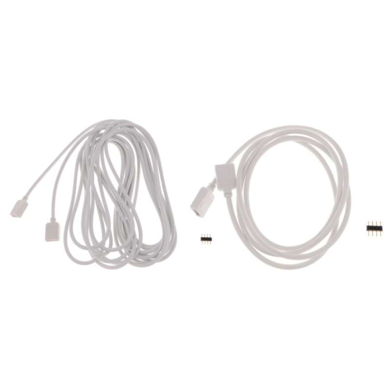 1m 5m 5050 3528 rgb led strip light extension cable connector line 4 pin
