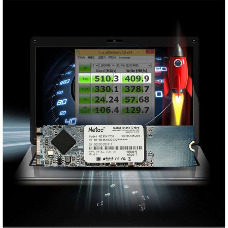 Jual High Speed Ngff Ssd 120g Hard Drive Capacity M 2 For Laptop Sata 6gb S Online November 2020 Blibli