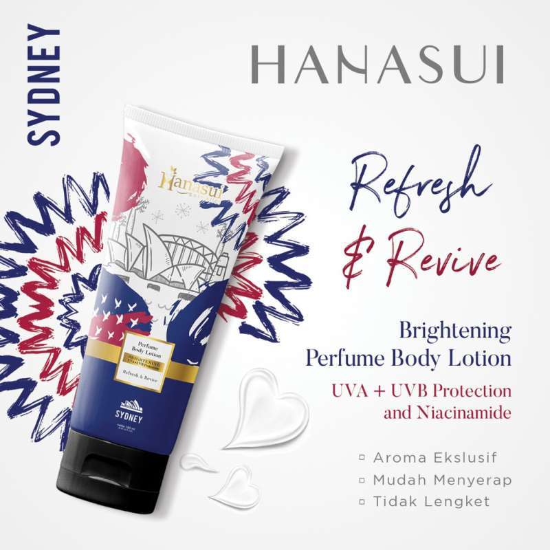 Hanasui outlet body lotion