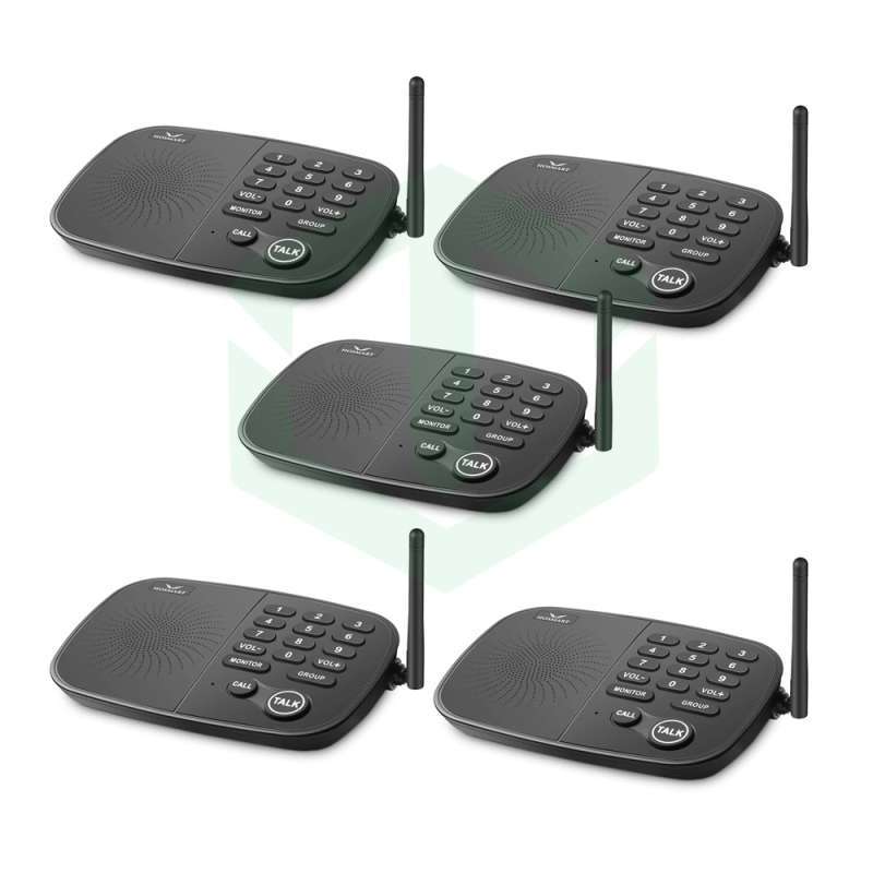Jual Hosmart Hy810 Wireless Intercom Original 10 Channel 5 Station Interkom Online September 2020 Blibli Com