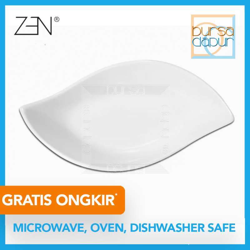 Jual Bursa Dapur Zen Porcelains Japanese Leaves Dish 24 5 Cm Lv 24 5 Piring Perahu Online November 2020 Blibli Com