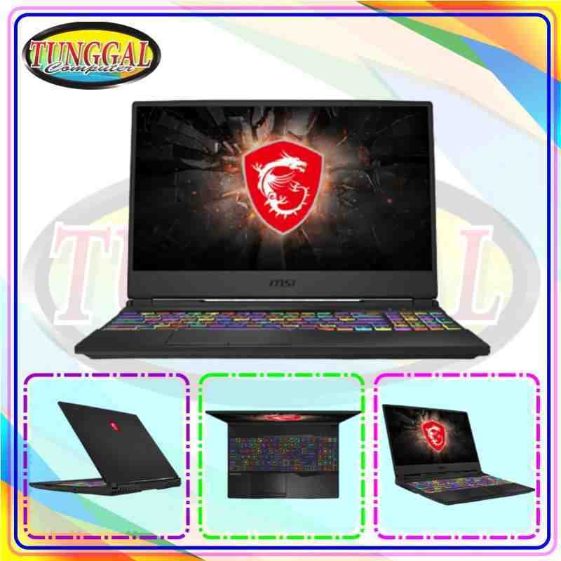 Jual Msi Notebook Gl65 9sdk 9s7 16u512 232 Intel I7 9750h Ddr4 8gb Ssd 512gb Ecb Nvidia Gforce Gtx1660ti 6gb Ddr5 15 6 Win 10 Online November 2020 Blibli
