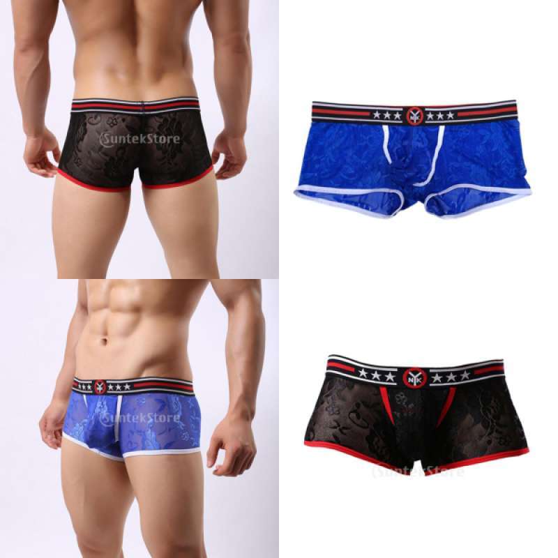 Promo 2 Men Sexy Black \u0026 Blue See 
