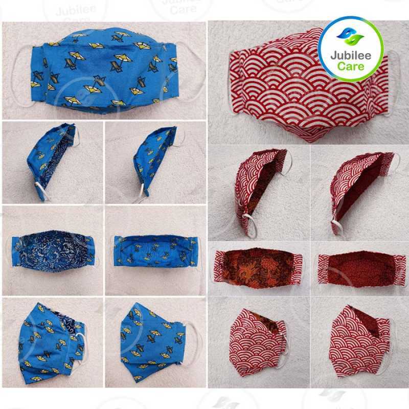 Harga masker kain motif