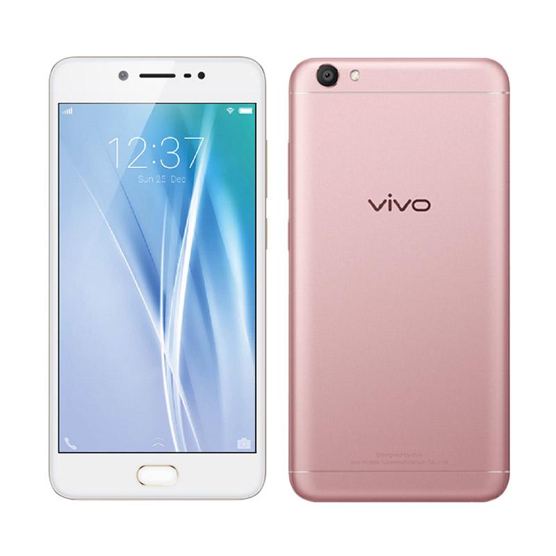 Vivo V5 Smartphone - Rose Gold [32 GB/4 GB] Free 8 Bonus & Bisa Kredit