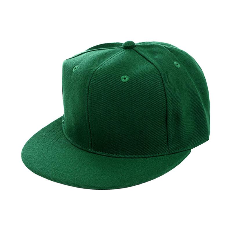 Elfs Shop Simple Topi Snapback - Hijau Tua