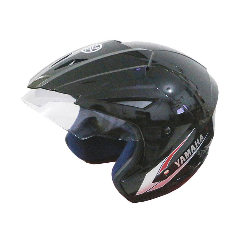 Helm yamaha deals half face