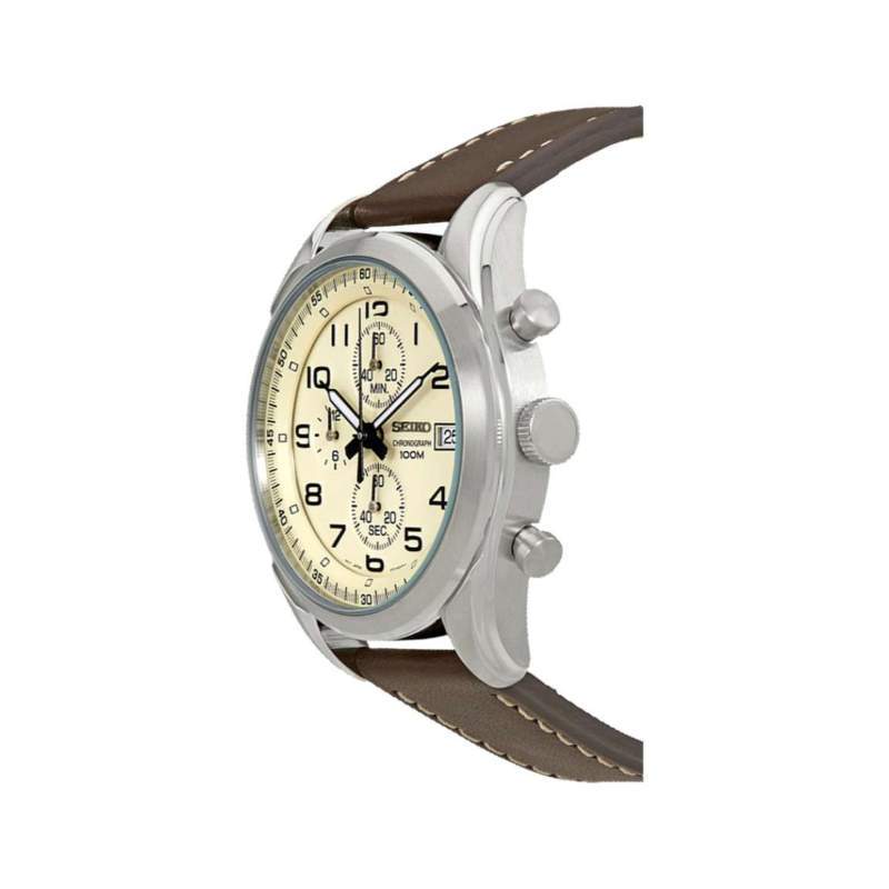 Jual Jam Tangan Pria Seiko Original Garansi Resmi SSB273 SSB273P1 Strap  Brown Leather Beige Dial Chronograph di Seller POCKETBOOK - Kota Surabaya,  Jawa Timur | Blibli