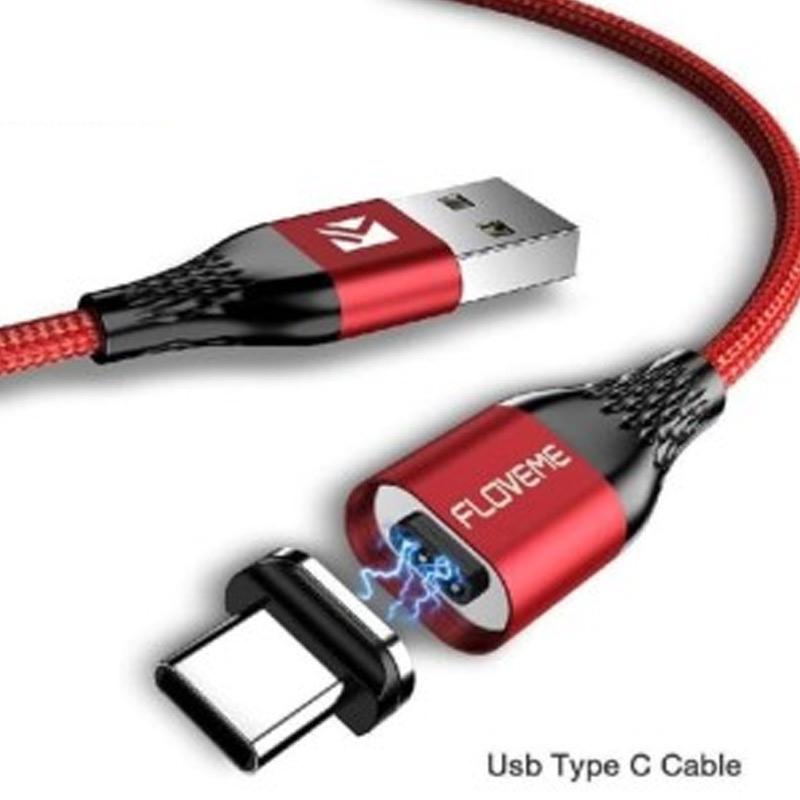 Promo Kabel Charger Floveme Magnetic Type C Dan Untuk Transfer