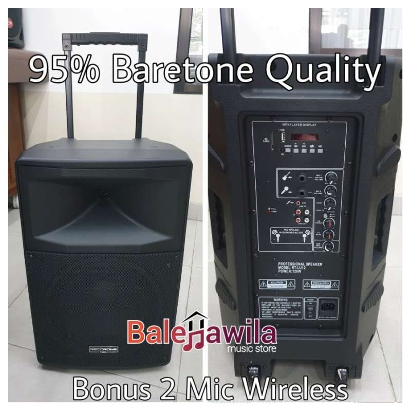 Jual Portable Speaker Recording Tech Lu12 12 Bukan Baretone Original Recording Tech Lu12 Speaker Portable Original Online Februari 2021 Blibli