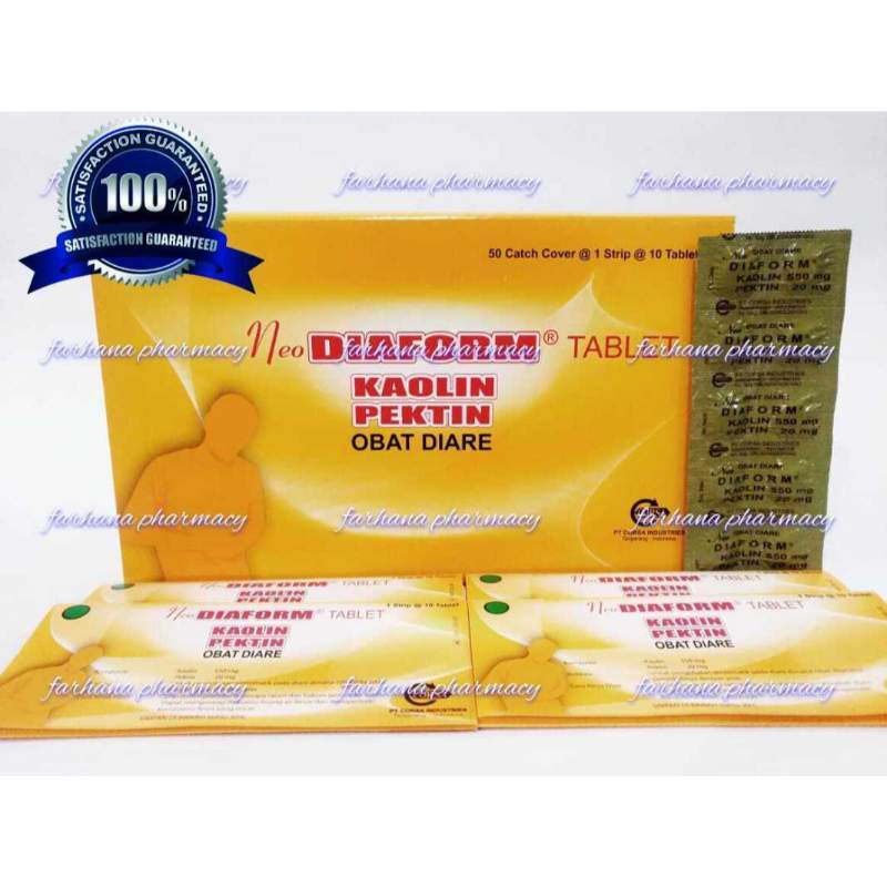 jual promo neo diaform tablet obat diare saluran pencernaan