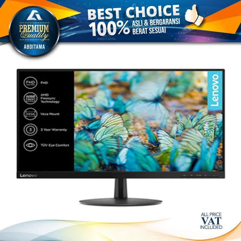 monitor led lenovo l24e l24e 20 24 1080p vga hdmi freesync