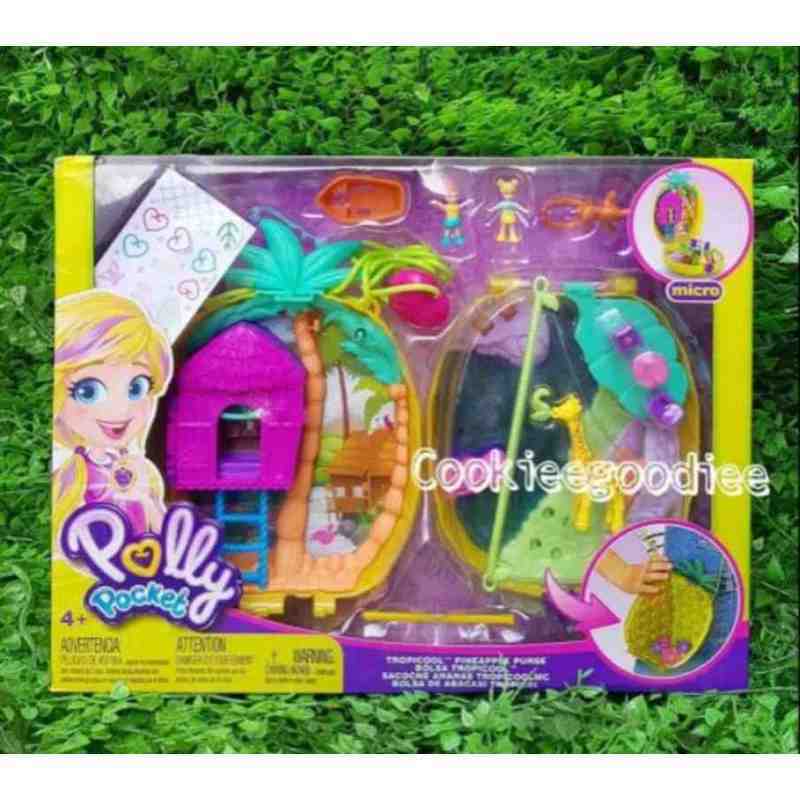 pineapple polly pocket purse