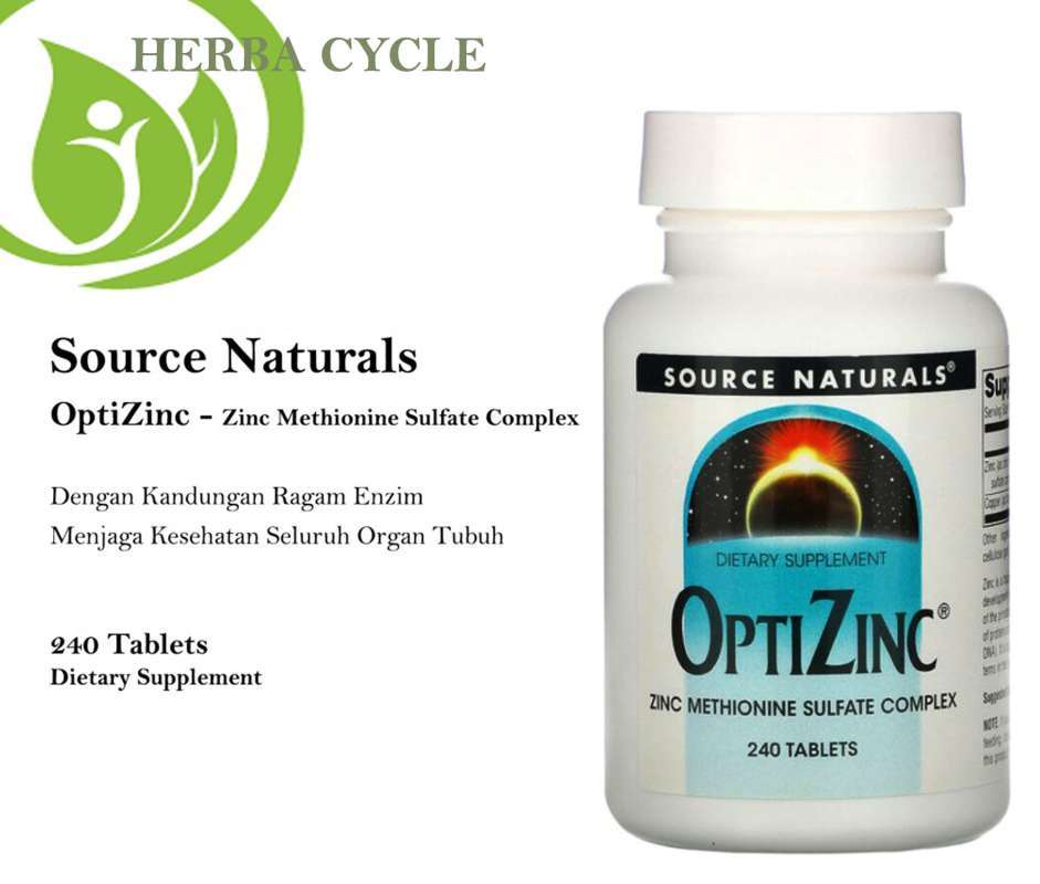 ソースナチュラルズ オプティジンク モノメチオニン 30mg 120粒 Source Naturals Optizinc 30mg  120tablets 通販