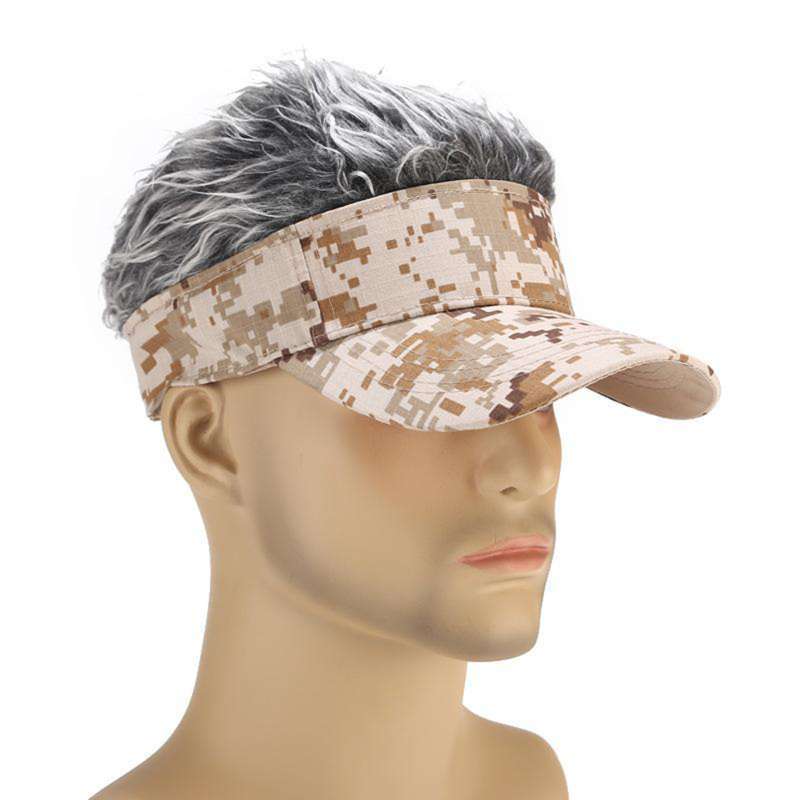 Jual Adjustable Baseball Hat Toupee Wig 