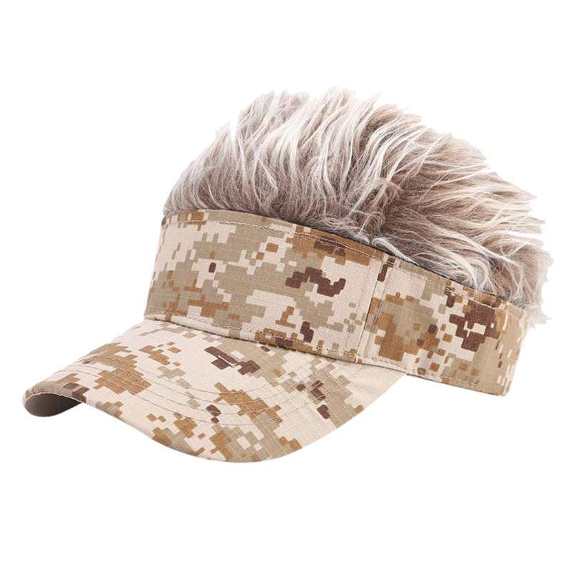 Promo Adjustable Baseball Hat Toupee 