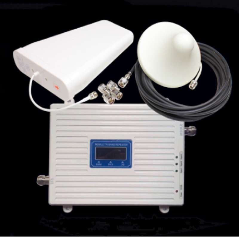 Jual 900 1800 2100 Tri Band Signal Booster Repeater Enhance 2g 3g 4g Signal Online Maret 2021 Blibli