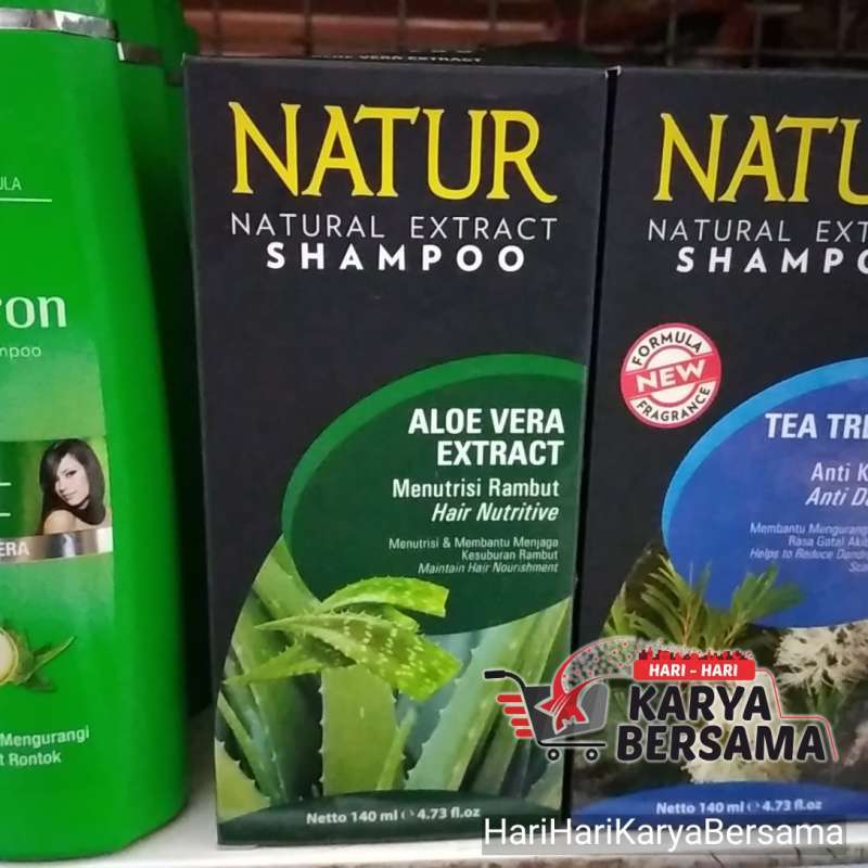 Jual Shampoo Natur Aloe Vera Extract Hair Nutritive 140ml Online Mei 2021 Blibli