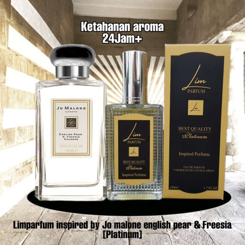 Jual Limparfum Inspired By Jo Malone English Pear And Freesia Platinum Tahan Lama 50 Ml Terbaru Oktober 2021 Harga Murah Kualitas Terjamin Blibli