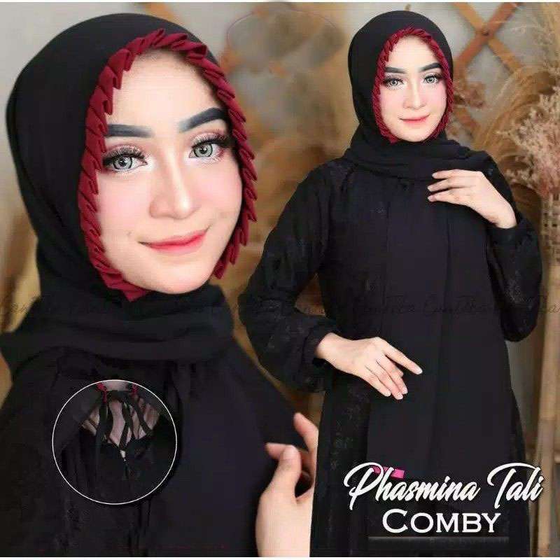 Jual Pashmina Tali Lipit Comby 170 X 70 Kcb Premium Jahit Tepi Diamond Online Mei 2021 Blibli