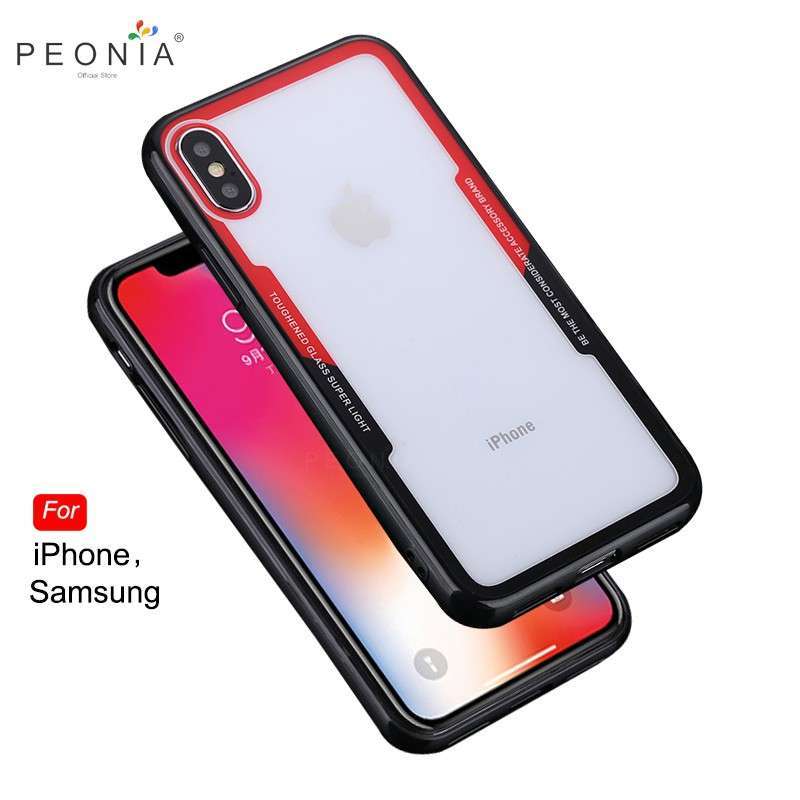 peonia case iphone 5 se 6 6s 7 8 plus x j2 j3 j4 j6 j7 duo pro a6 2018 transparent acrylic hybrid