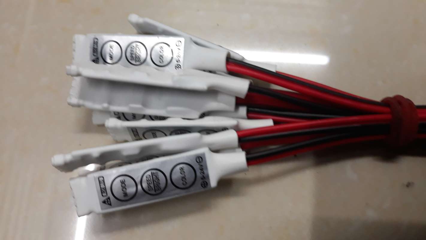 dijual auto otomatis modul kedip mini dimmer rgb led controller 5050 3528 led 5v 24v termurah