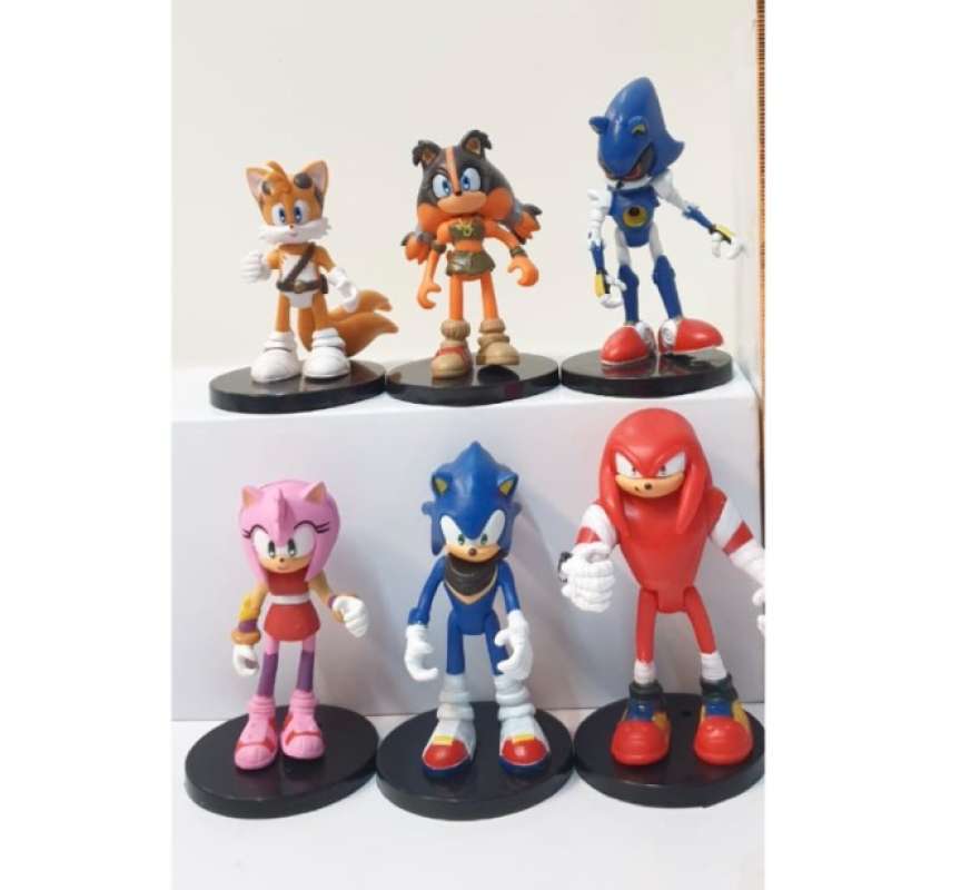 Topper Kue Figure Sonic The Hedgehog Set Isi 6 Tatakan Hitam Terbaru Agustus 2021 Harga Murah Kualitas Terjamin Blibli